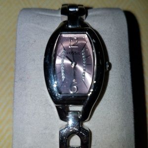 GUC Fossil watch for Women Stainless Pink Face